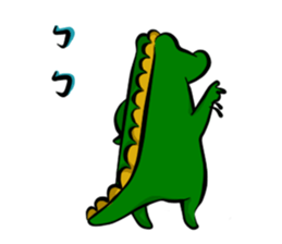Crocodile's life sticker #5879853