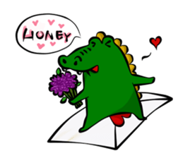 Crocodile's life sticker #5879858