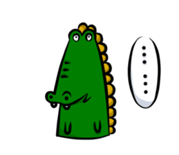 Crocodile's life sticker #5879863