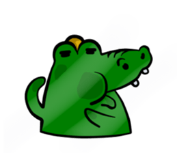 Crocodile's life sticker #5879865