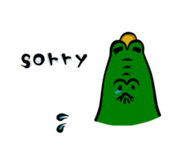 Crocodile's life sticker #5879871