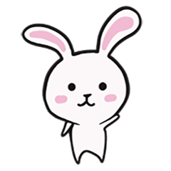 Daily life's Rabbit stamp