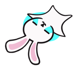 Daily life's Rabbit stamp sticker #5880357