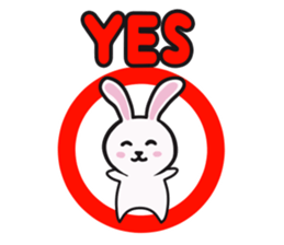 Daily life's Rabbit stamp sticker #5880359