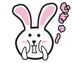 Daily life's Rabbit stamp sticker #5880370