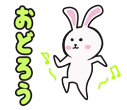 Daily life's Rabbit stamp sticker #5880375