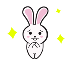 Daily life's Rabbit stamp sticker #5880378