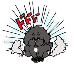 Kansai dialect Pekingese 2 sticker #5880926