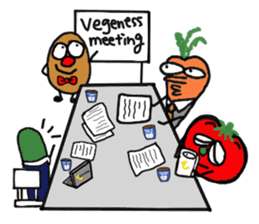 The vegenessmen sticker #5881196