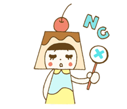 Puri-Pudding-chan sticker #5881793