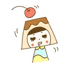 Puri-Pudding-chan sticker #5881795