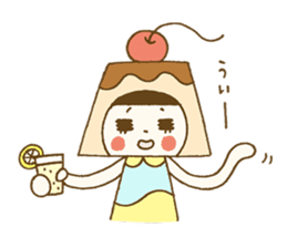 Puri-Pudding-chan sticker #5881796