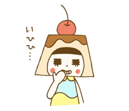 Puri-Pudding-chan sticker #5881797