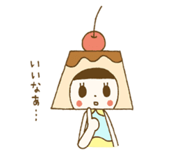 Puri-Pudding-chan sticker #5881799