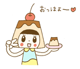 Puri-Pudding-chan sticker #5881801