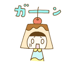Puri-Pudding-chan sticker #5881809