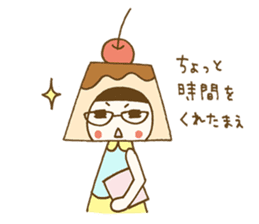 Puri-Pudding-chan sticker #5881811