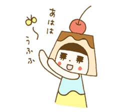 Puri-Pudding-chan sticker #5881812