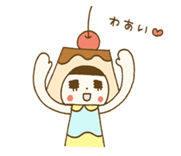 Puri-Pudding-chan sticker #5881813
