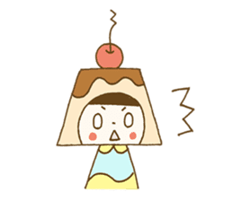Puri-Pudding-chan sticker #5881816