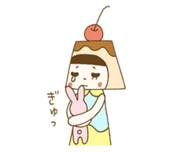 Puri-Pudding-chan sticker #5881817