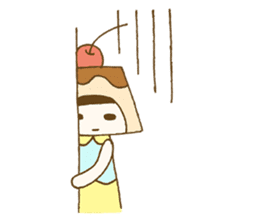 Puri-Pudding-chan sticker #5881822