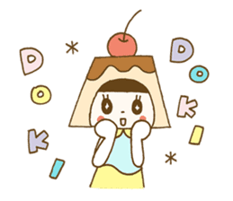 Puri-Pudding-chan sticker #5881823