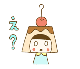 Puri-Pudding-chan sticker #5881825