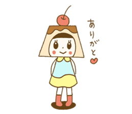 Puri-Pudding-chan sticker #5881826