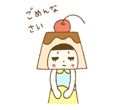 Puri-Pudding-chan sticker #5881827