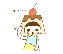 Puri-Pudding-chan sticker #5881829