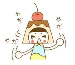 Puri-Pudding-chan sticker #5881830