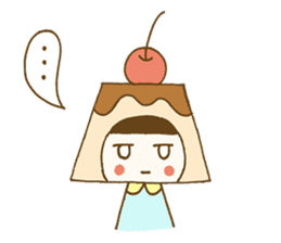 Puri-Pudding-chan sticker #5881831