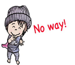 mii-chan's - English ver. - sticker #5882954