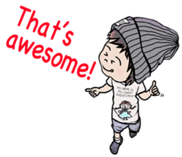 mii-chan's - English ver. - sticker #5882957