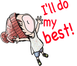 mii-chan's - English ver. - sticker #5882963