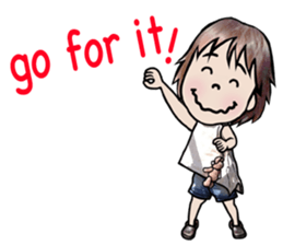 mii-chan's - English ver. - sticker #5882964