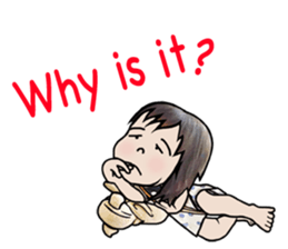 mii-chan's - English ver. - sticker #5882965