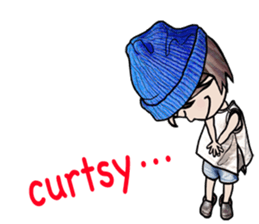 mii-chan's - English ver. - sticker #5882972