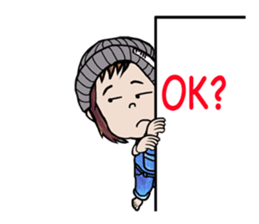 mii-chan's - English ver. - sticker #5882982