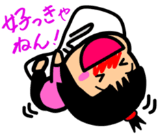 Tsukkomi girls sticker #5883081