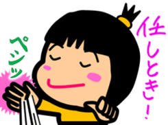 Tsukkomi girls sticker #5883086