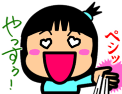 Tsukkomi girls sticker #5883099