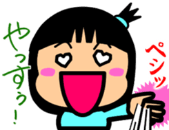 Tsukkomi girls sticker #5883099