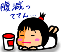 Tsukkomi girls sticker #5883106