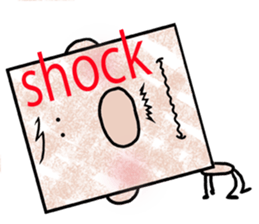 Square - Ossan - English ver. - sticker #5883116