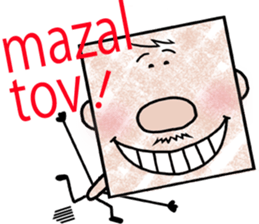 Square - Ossan - English ver. - sticker #5883128