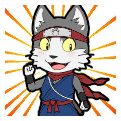 Ninja Cat HACHIWARE!