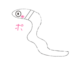 The Daily Lives of Lugworm. sticker #5883527