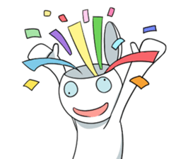 Crazy bastard sticker #5884092